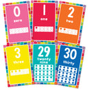 Learning Can Be Fun Giggle & Grow Number Cards Bulletin Board Set