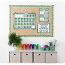 Learning Can Be Fun Eucalyptus Essentials Calendar Bulletin Board Set