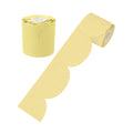 Learning Can Be Fun Scalloped Border Rolls 6.5cm X 15.24m#Colour_YELLOW PATTERNED