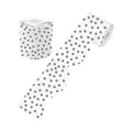 Learning Can Be Fun Scalloped Border Rolls 6.5cm X 15.24m#Colour_BLACK AND WHITE DOTS