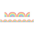 Learning Can Be Fun Border Strips 7.5cm X 90cm Pack of 12#Colour_RAINBOW DIE-CUT