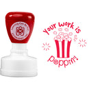 Learning Can Be Fun Your Work is Poppin' Merit Stamp