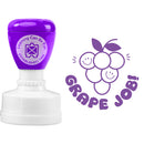 Learning Can Be Fun Grape Job Merit Stamp