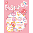Learning Can Be Fun Retro Rewards Merit Stickers Pack