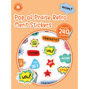 Learning Can Be Fun Pop of Praise Retro Merit Stickers Pack