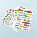 Learning Can Be Fun Graffiti Goals Merit Stickers Pack