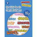 Learning Can Be Fun Graffiti Goals Merit Stickers Pack