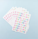 Learning Can Be Fun Rainbow Shoutouts Merit Stickers Pack