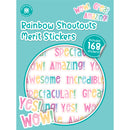 Learning Can Be Fun Rainbow Shoutouts Merit Stickers Pack