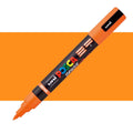 Uni Posca PC-5BR 1-4mm Brush Tip Paint Markers#Colour_ORANGE