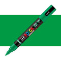 Uni Posca PC-5BR 1-4mm Brush Tip Paint Markers#Colour_GREEN