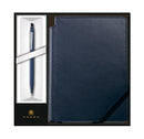 Cross Classic Click Midnight Blue Pen with Midnight Blue Journal Gift Set