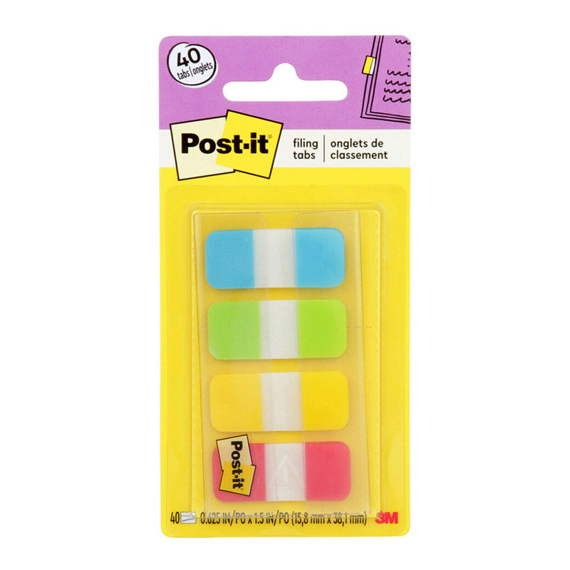 post-it durable tabs 676-alyr 15x38mm pack of 40