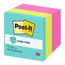 Post-it Notes Memo Cube Pink Wave 2027-rcr 76mmx76mm 400 Sheets