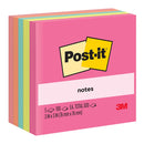 Post-it Notes 654-5pk Capetown Collection 76x76mm 100 Sheet Pads Pack Of 5