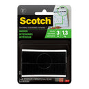 Scotch 19mmx76mm Black Indoor Fastener Pack of 4