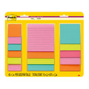 Post-it Supernova (Miami) Combo Super Sticky Notes Pack of 15