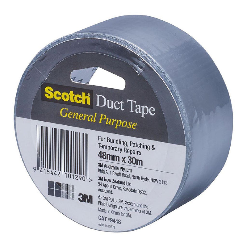 Scotch 944S Silver 48mm x 30m Duct Tape