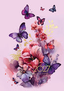 Collins Diary Designer A4 Monthly Planner Butterflies 2027