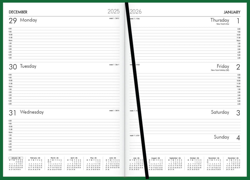Collins Eco A43 Week Per View Diary Even Year