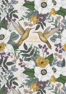 Collins Designer A4 Monthly Planner Floral Numbers Even Year