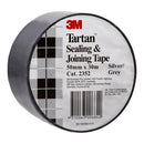 3M Tartan 2352 50mm x 30m Silver Seal and Join Tape