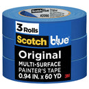 ScotchBlue Original 24mm x 55m Painter's Tape Pack of 3