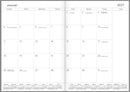 Collins Diary Monthly Planner A4 Geometric 2027