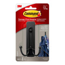 Command Large Double Matte Black Hook