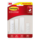 Command Assorted White Hook Pack of 10