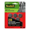 Scotch Heavy Duty 2.5cm Round Felt Pads Pack of 8