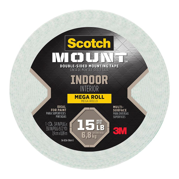 Scotch 19mm x 8.8m Indoor Mounting Tape