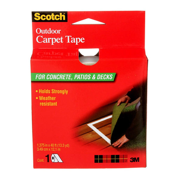 Scotch 35mm x 12.1m Outdoor Carpet Tape