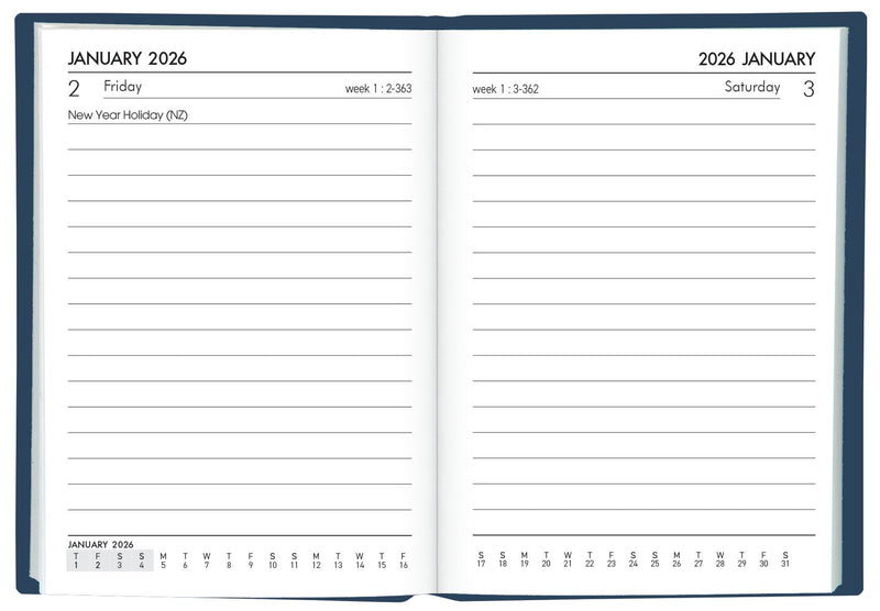 Collins Diaries A71P Even Year