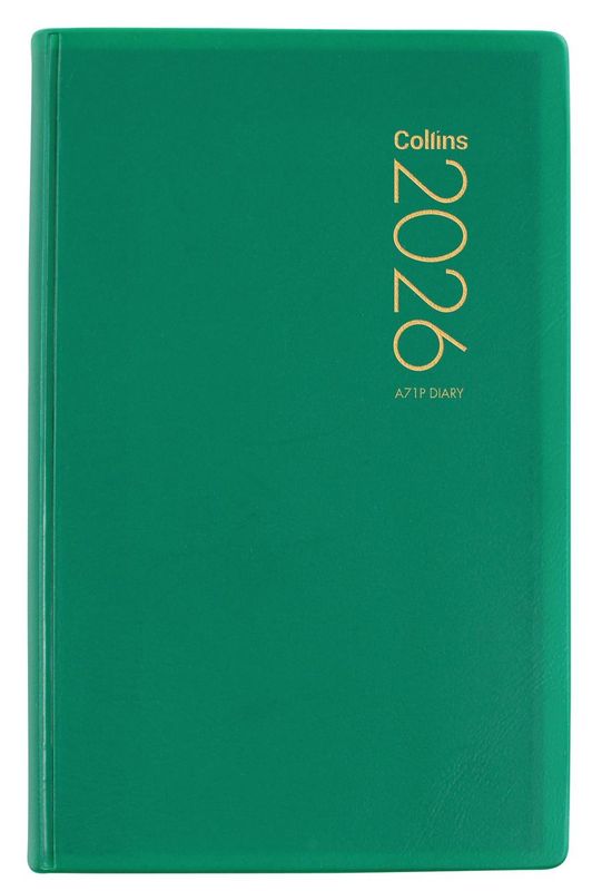 Collins Diaries A71P Even Year#Colour_BLACK