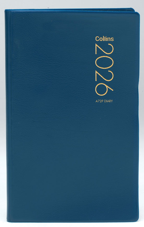 Collins Diary A72P Navy Even Year