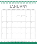 Collins Desk Calendar Kaleidoscope Even Year 