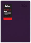 Collins Rhapsody A41 Day to Page Diaries Even Year