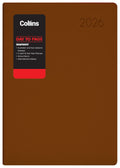 Collins Rhapsody A51 Day to Page Diaries Even Year#Colour_CAPPUCCINO