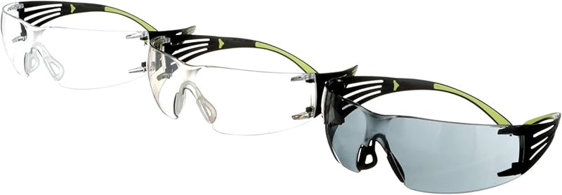 3M SecureFit Safety Eyewear Assorted, Pack of 3