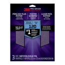 3M Pro Grade Precision Grit Sanding Sheet Pack of 3