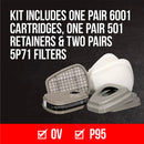 3M Performance Paint Project Respirator Supply Kit