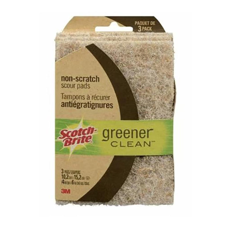 Scotch-Brite Greener Non Scratch Scrub Pads Pack of 3