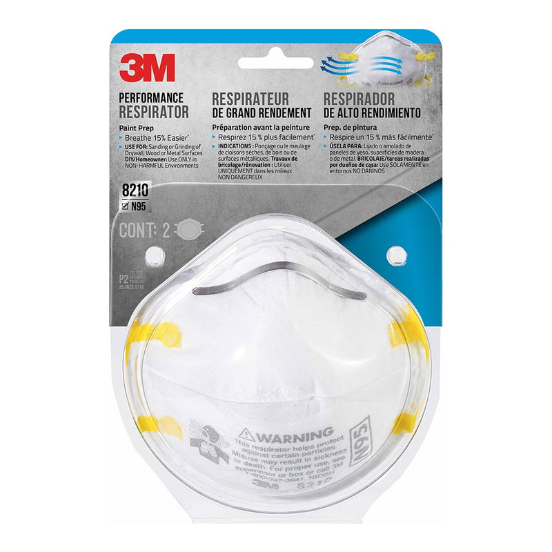 3M Particulate Respirator, Pack of 2