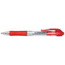 Warwick Red Retractable Comfort Grip Ballpoint Pens 0.7MM Box of 12