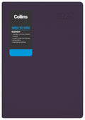 Collins Diary Rhapsody A73 Week To View 2027#Colour_ROYAL PURPLE
