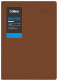 Collins Diary Rhapsody A43 Week To View 2027#Colour_CAPPUCCINO