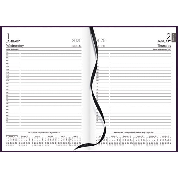 Collins Rhapsody A51 Day To Page Diaries