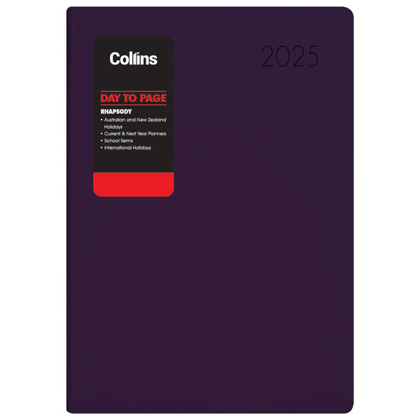 Collins Rhapsody A51 Day To Page Diaries