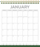 Collins Desk Calendar Beautiful Blooms 2027